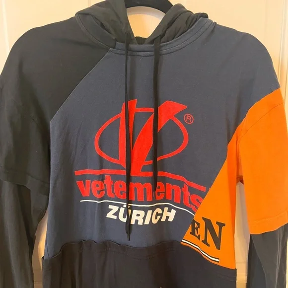 Vetements 2018 Hoodie Dress ( Demna Gvasalia) Size S - Picture 3 of 7